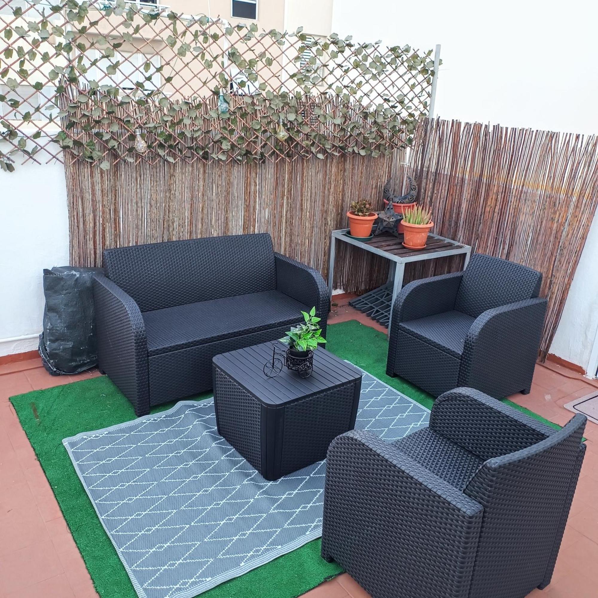 Center Santa Cruz, Alojamiento Centrico Con Gran Terraza, Cocina , Salon Y Banos, Todo Privado Dış mekan fotoğraf