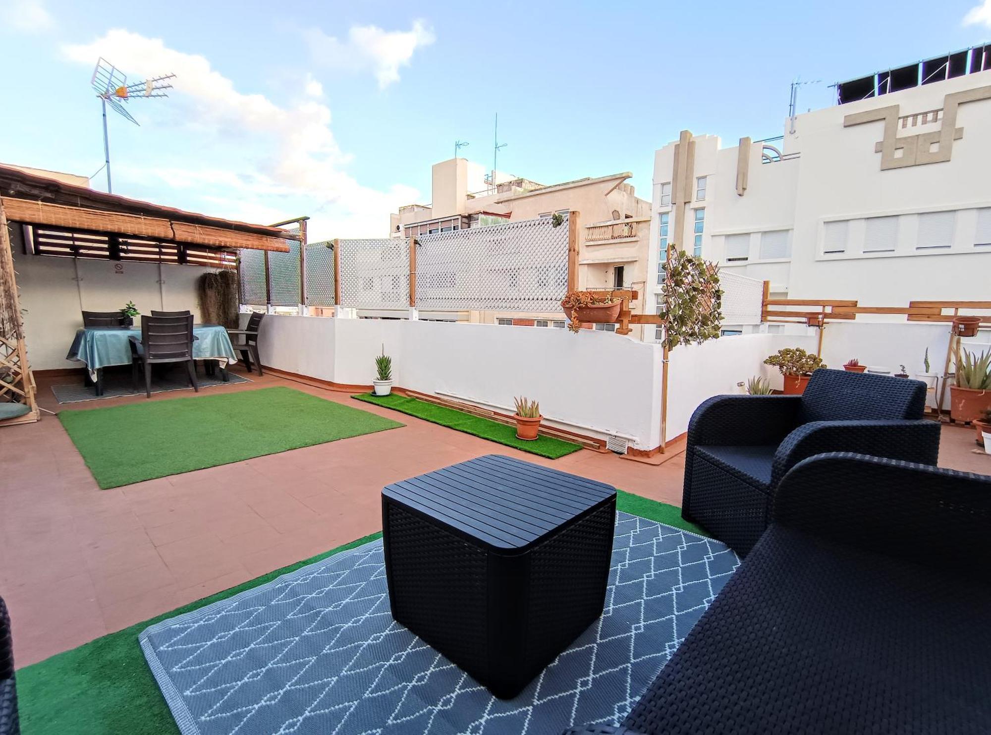 Center Santa Cruz, Alojamiento Centrico Con Gran Terraza, Cocina , Salon Y Banos, Todo Privado Dış mekan fotoğraf