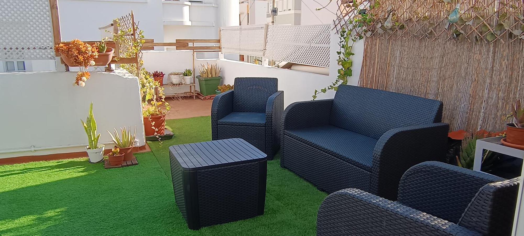 Center Santa Cruz, Alojamiento Centrico Con Gran Terraza, Cocina , Salon Y Banos, Todo Privado Dış mekan fotoğraf